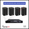 Paket Sound System Background Music Speaker Martin Audio - 4 Speaker